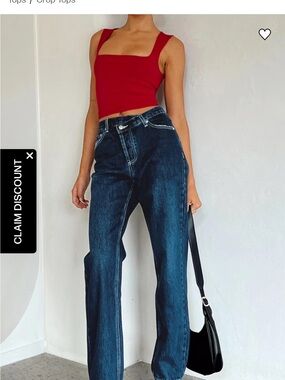 Princess Polly Red Tank Top